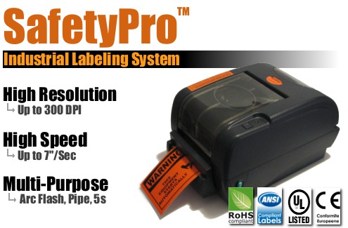 SafetyPro label printer